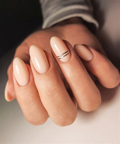 uñas semipermanentes color nude|+20 Diseños de uñas nude delicados y modernos